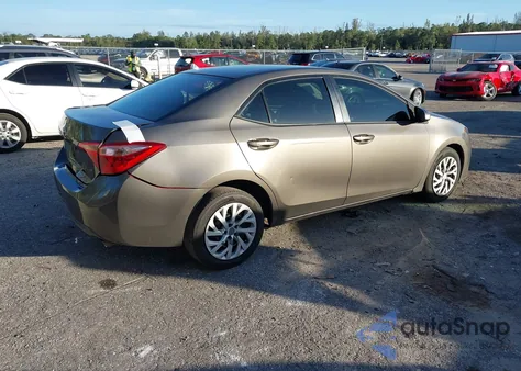 2018 Toyota Corolla Le from USA, damaged, VIN 5YFBURHE2JP799594
